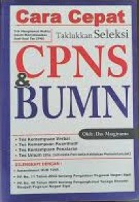Image of Cara Cepat Taklukkan Seleksi CPNS & BUMN