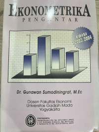 Image of Ekonometrika Pengantar