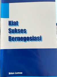 Image of Kiat Sukses Bernegosiasi