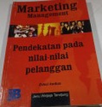 Image of Marketing Management Pendekatan pada Nilai-Nilai Pelanggan
