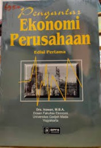 Image of Pengantar Ekonomi Perusahaan