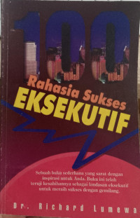 Image of Rahasia Sukses Eksekutif